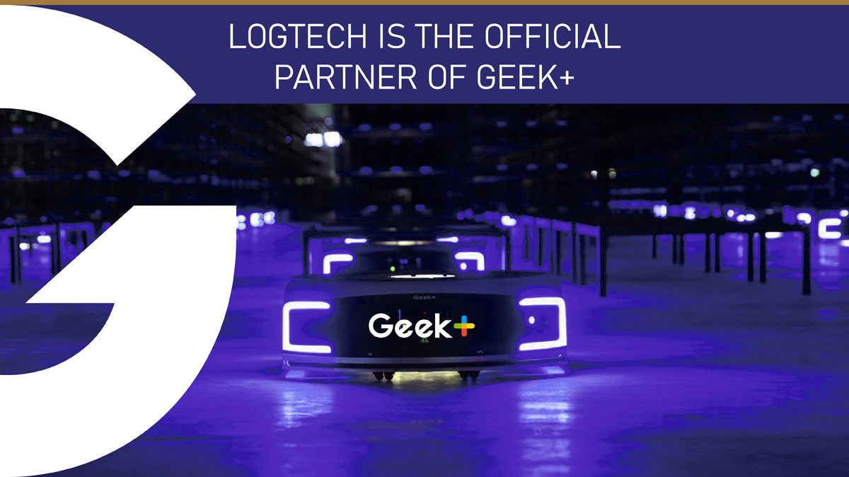 Společnost LogTech posiluje své pozice předního integrátora logistických řešení – navazuje strategické partnerství se společností Geek+ 