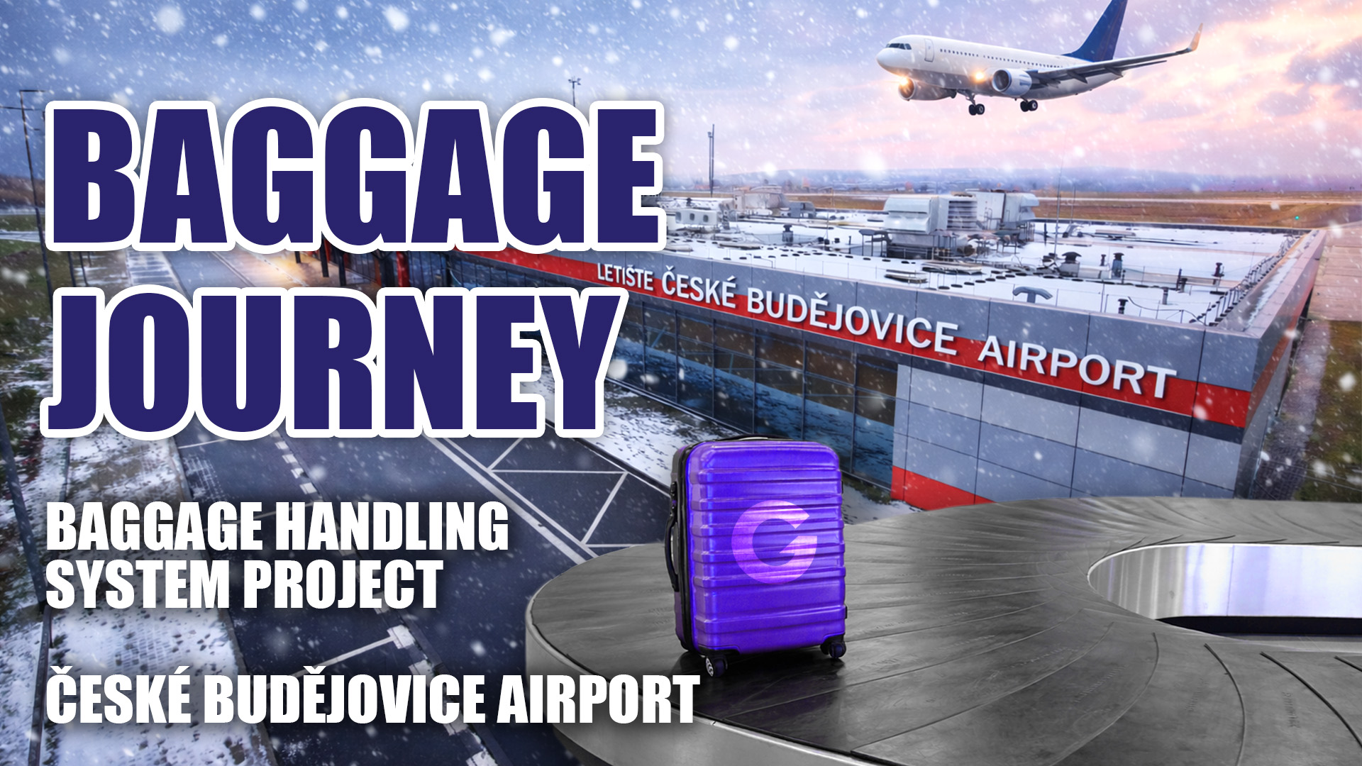 Baggage Handling System at České Budějovice International Airport